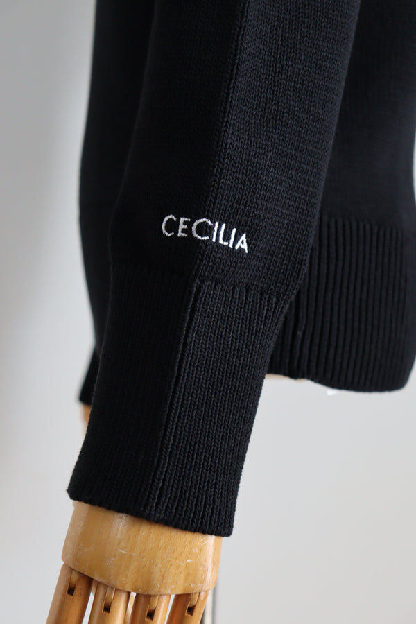 St.cecilia コットンパフスリーブニット「コパニ」