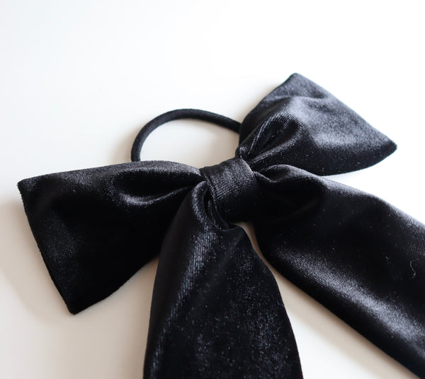 RUBAN NOIR. VELOR RIBBON HAIR TIE ベロアリボン