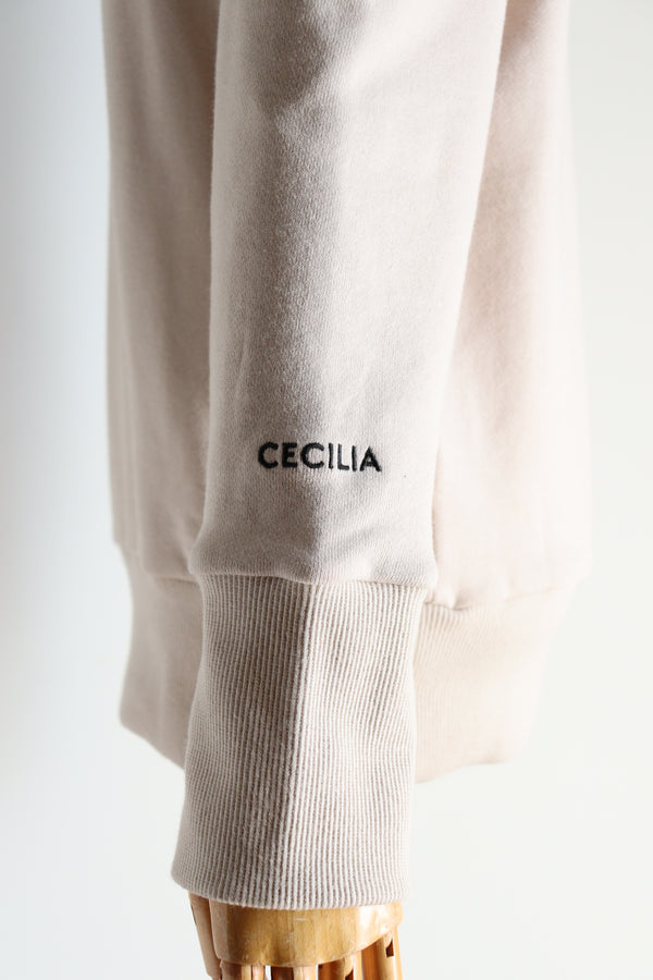 St.cecilia パフスリーブスウェット