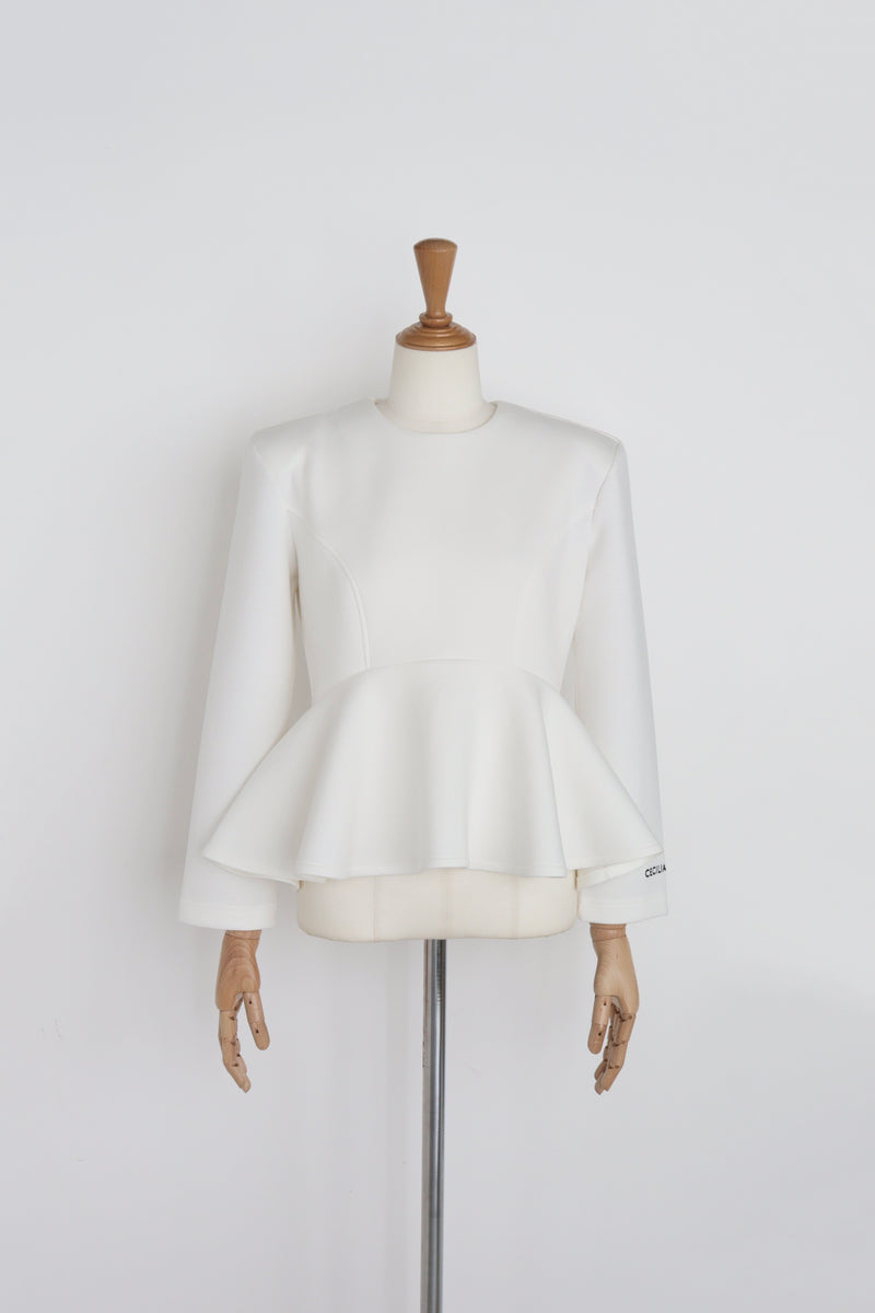 GIRLISH 新品 St.cecilia クッションペプラム タグ付き 51E326CC-7DAB-4FA1-AA3B-