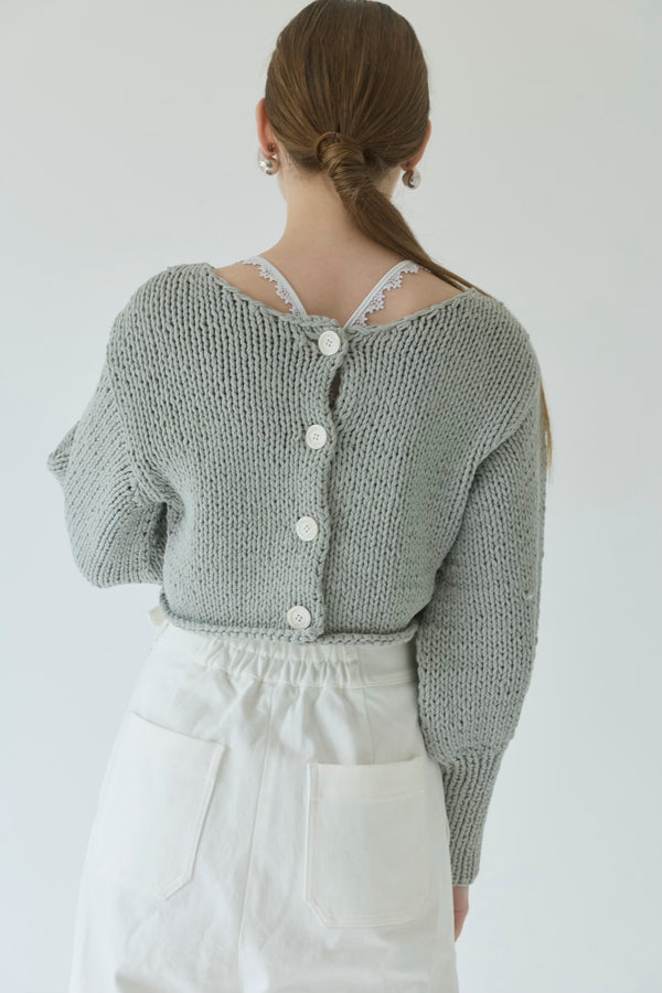 St.cecilia 2WAYコットンカーディガン