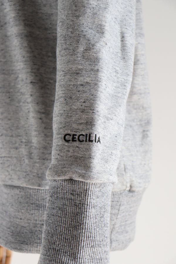 St.cecilia パフスリーブスウェット