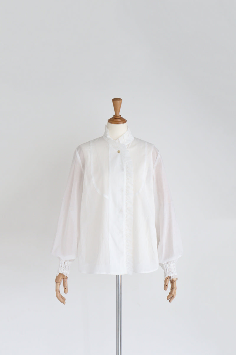 【美品】girlish St.cecilia オルガンブラウス St.cecilia クラゲブラウス – GIRLISH