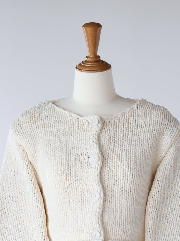 St.cecilia 2WAYコットンカーディガン