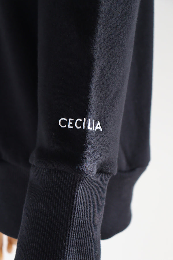 St.cecilia パフスリーブスウェット