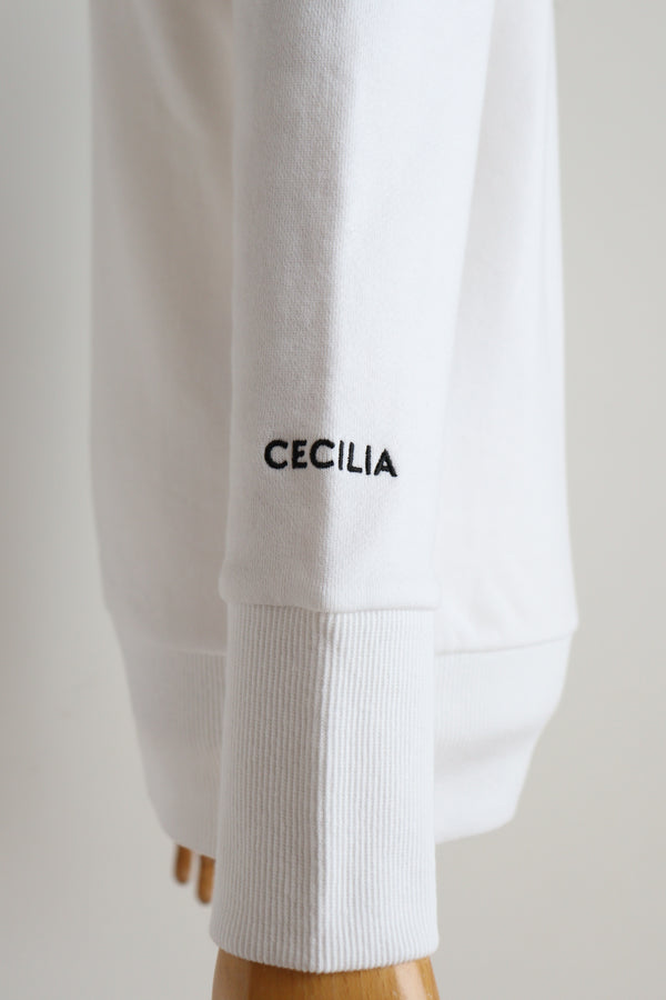 St.cecilia パフスリーブスウェット