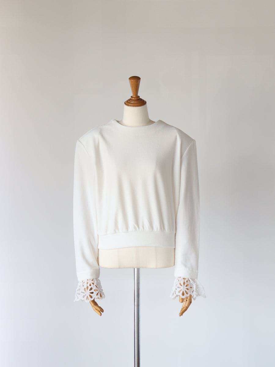 【今期新品】girlish St.cecilia クララトップス　白 St.cecilia クララトップス – GIRLISH