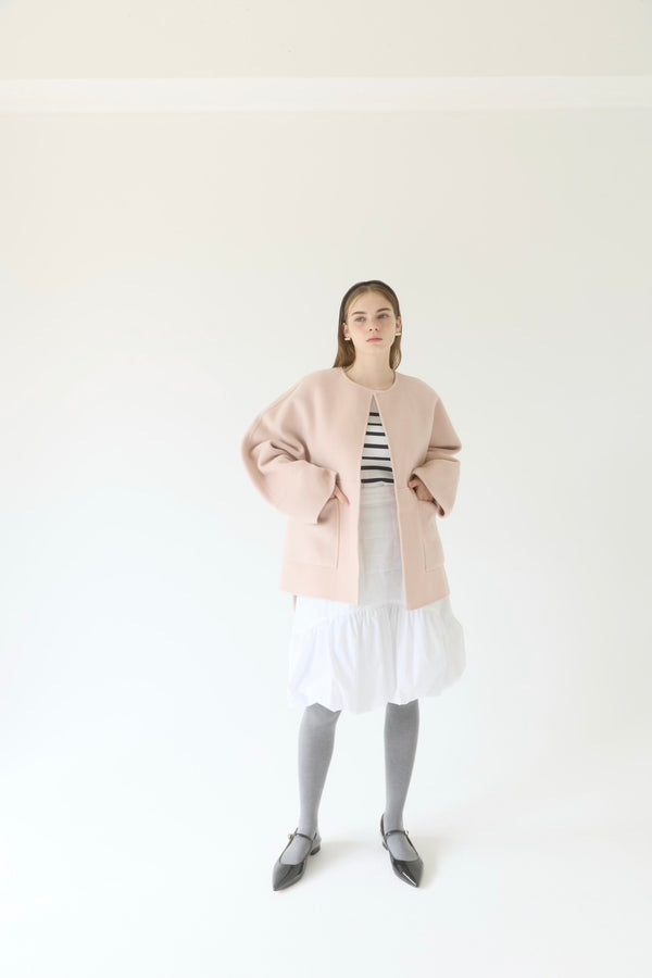 St.cecilia リバーウールコート