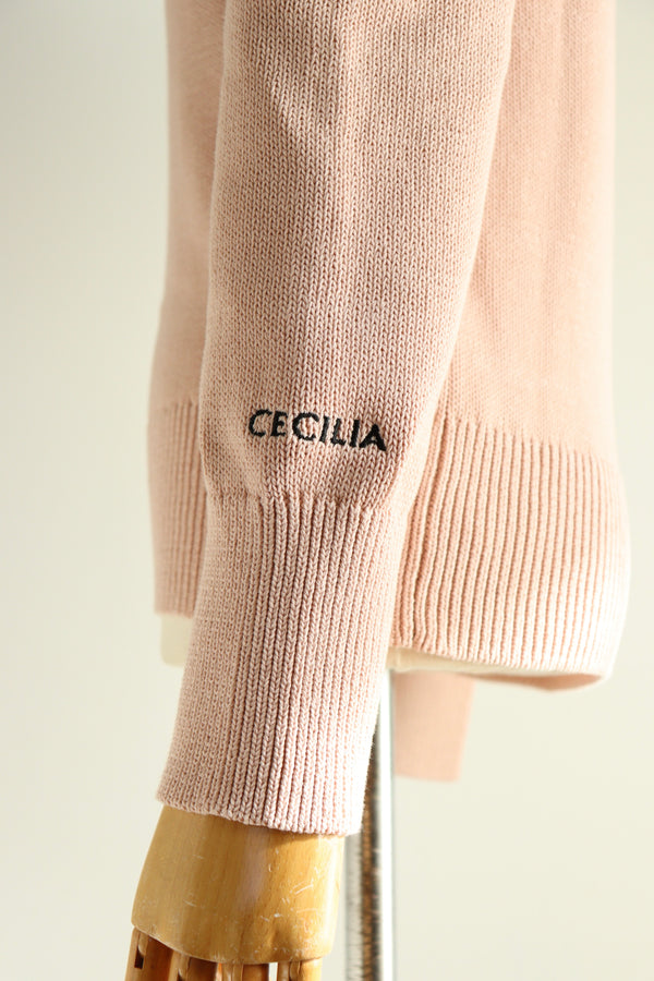 St.cecilia コットンパフスリーブニット「コパニ」
