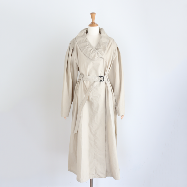 ISABEL MARANT フリルネックコート