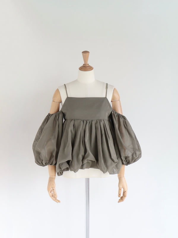 St.cecilia シャボンブラウス