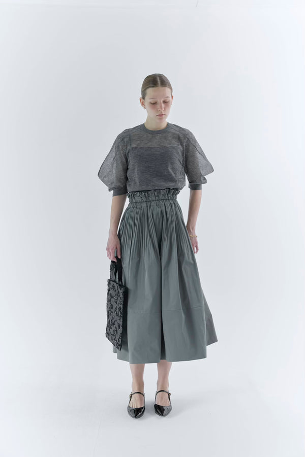 St.cecilia シアーリネンニット