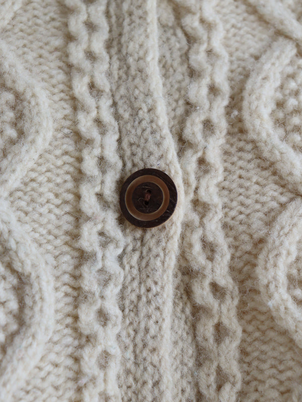 Reborn ヴィンテージペプラムカーディガン《Mill》