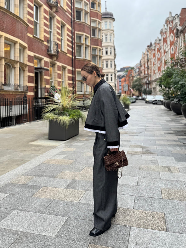 St.cecilia フレアジーンジャケット