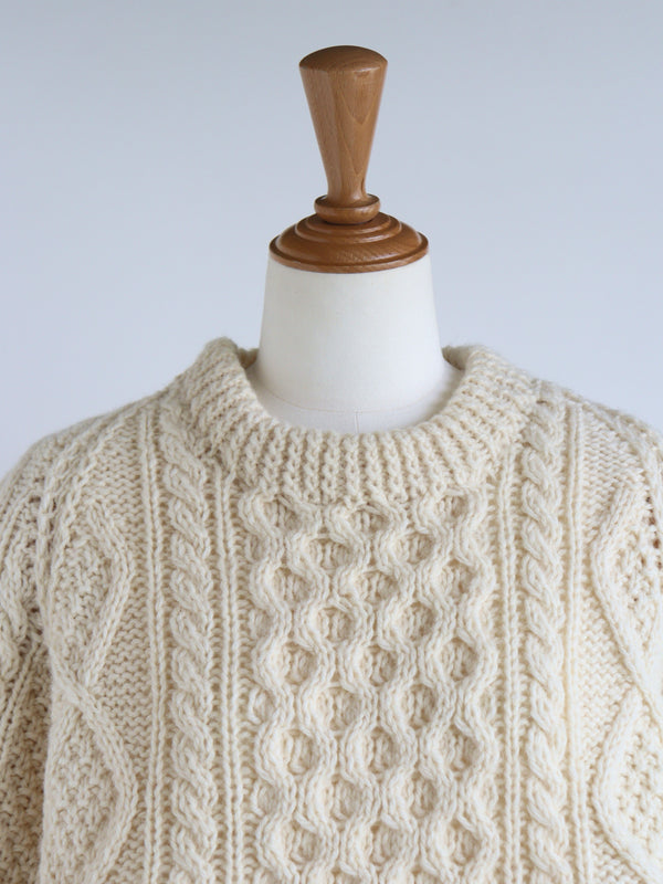 Reborn ヴィンテージペプラムニット《Luna》