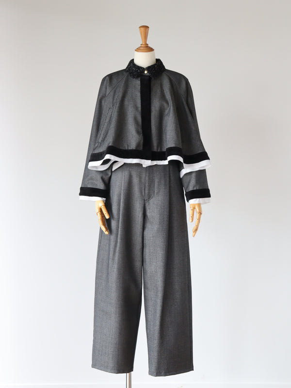 St.cecilia フレアジーンジャケット