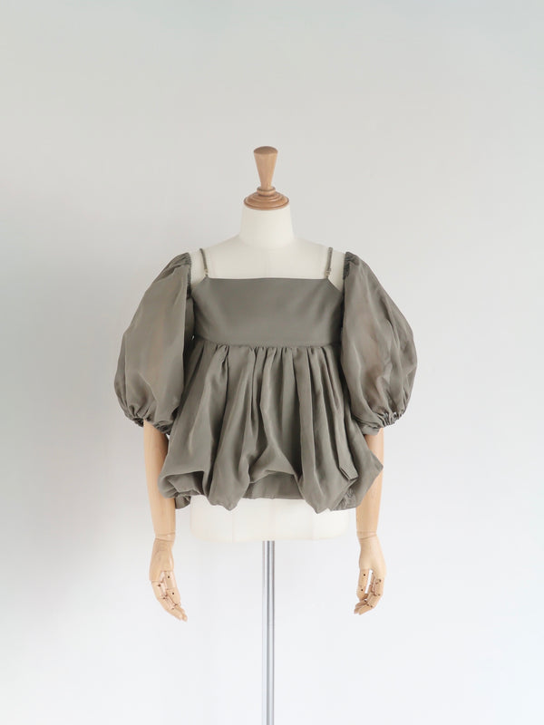 St.cecilia シャボンブラウス