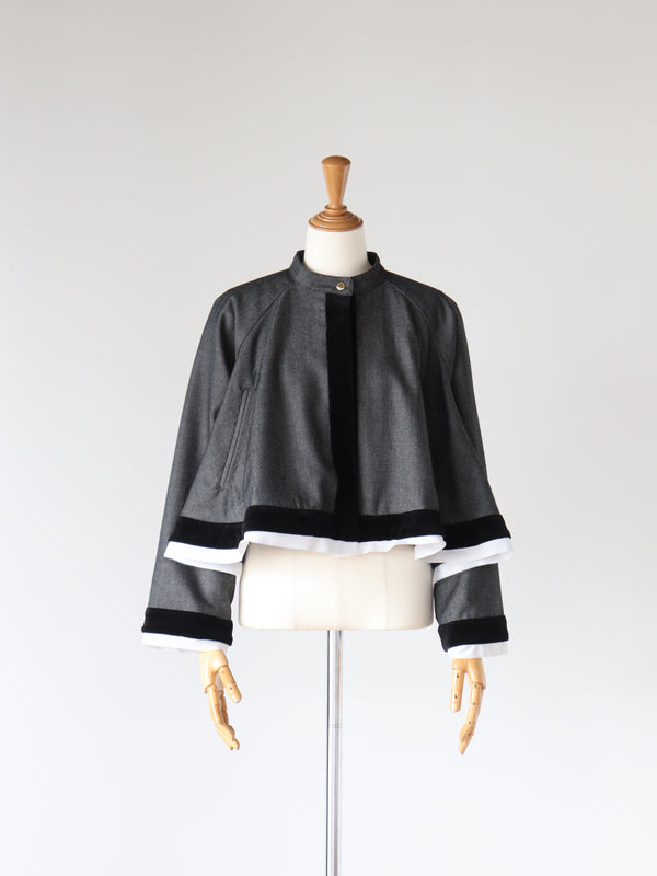 St.cecilia フレアジーンジャケット