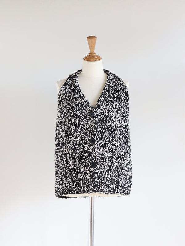 St.cecilia チャンキーニットジレ