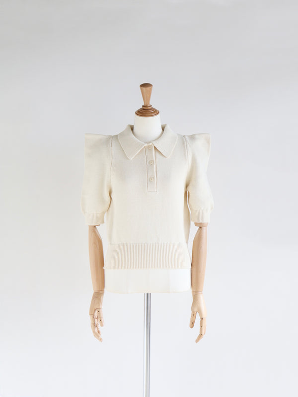 St.cecilia TSUNOポロニット