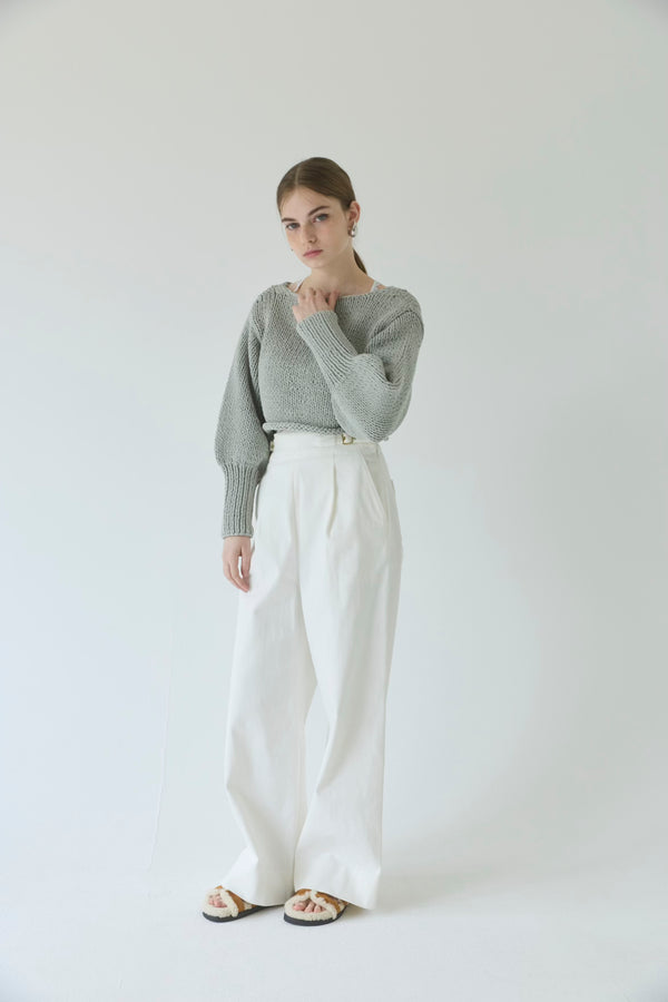 St.cecilia 2WAYコットンカーディガン