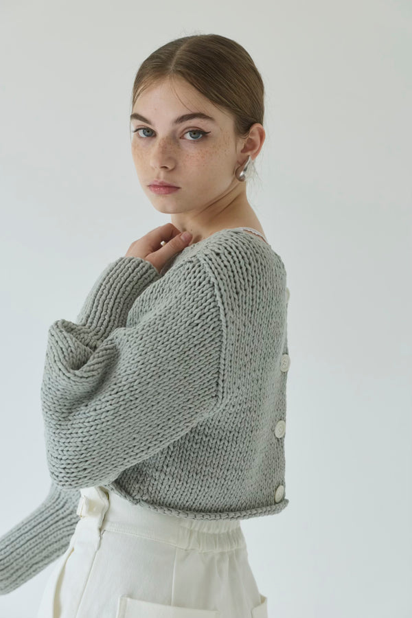 St.cecilia 2WAYコットンカーディガン