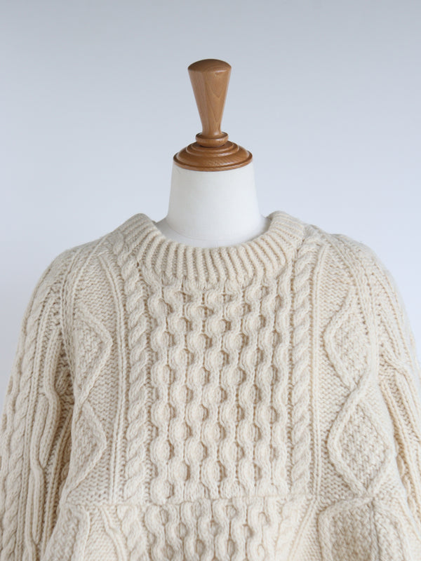 Reborn ヴィンテージペプラムニット《Katie》