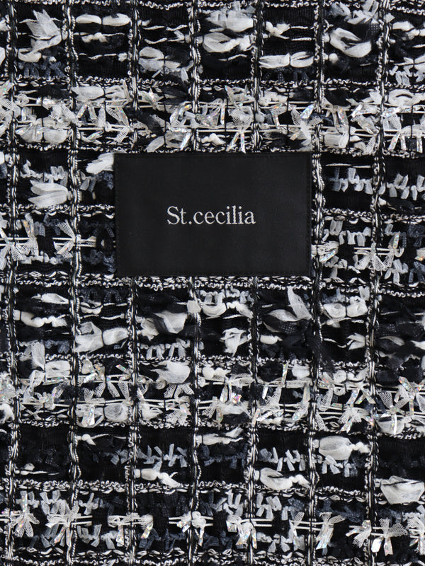 St.cecilia BLACK LINE シャルロットトート