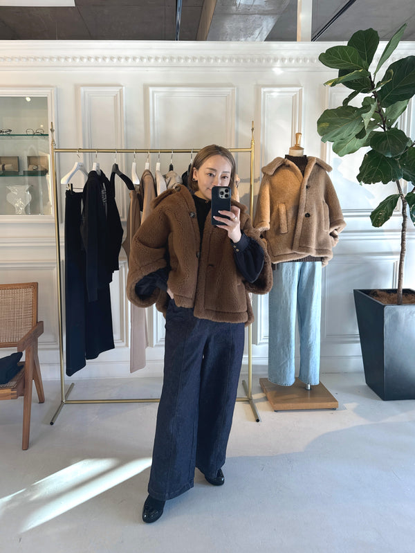 MaxMara テディベア ケープ