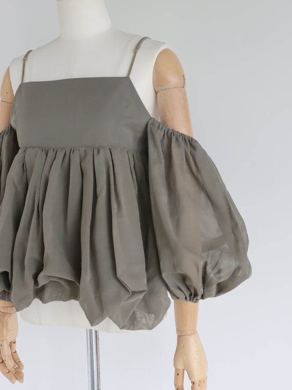 St.cecilia シャボンブラウス