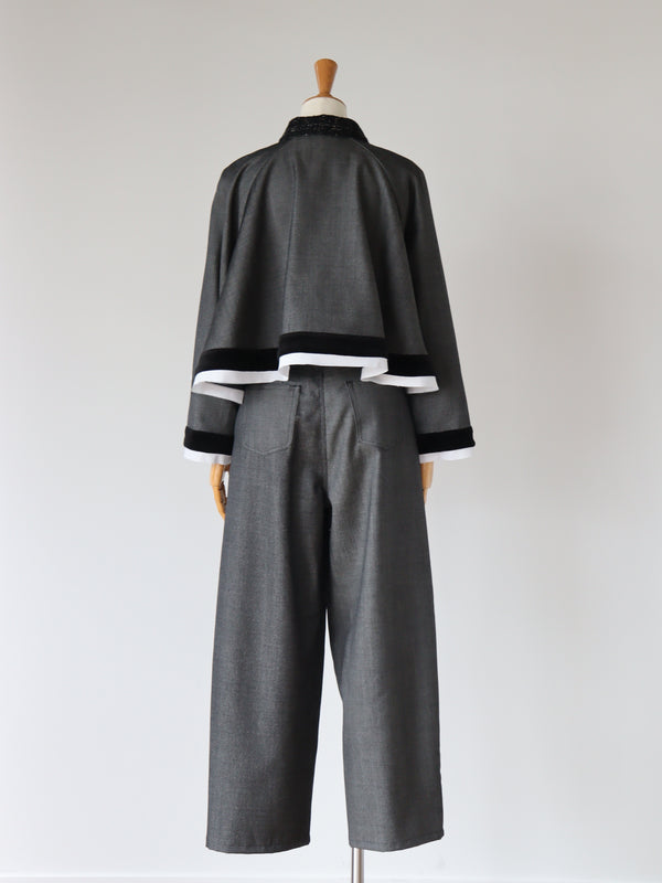 St.cecilia フレアジーンジャケット