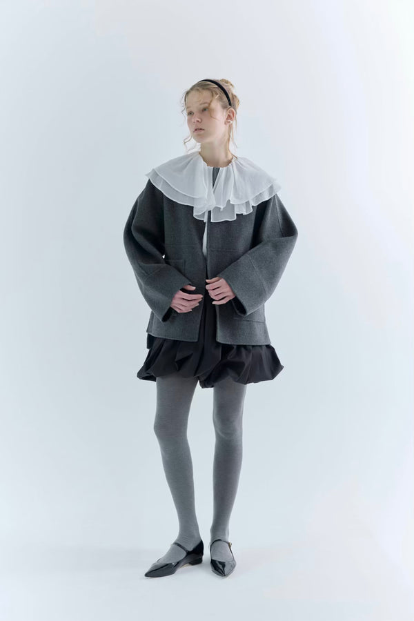 【予約】⚠️通常商品と同梱不可⚠️ St.cecilia リバーウールコート