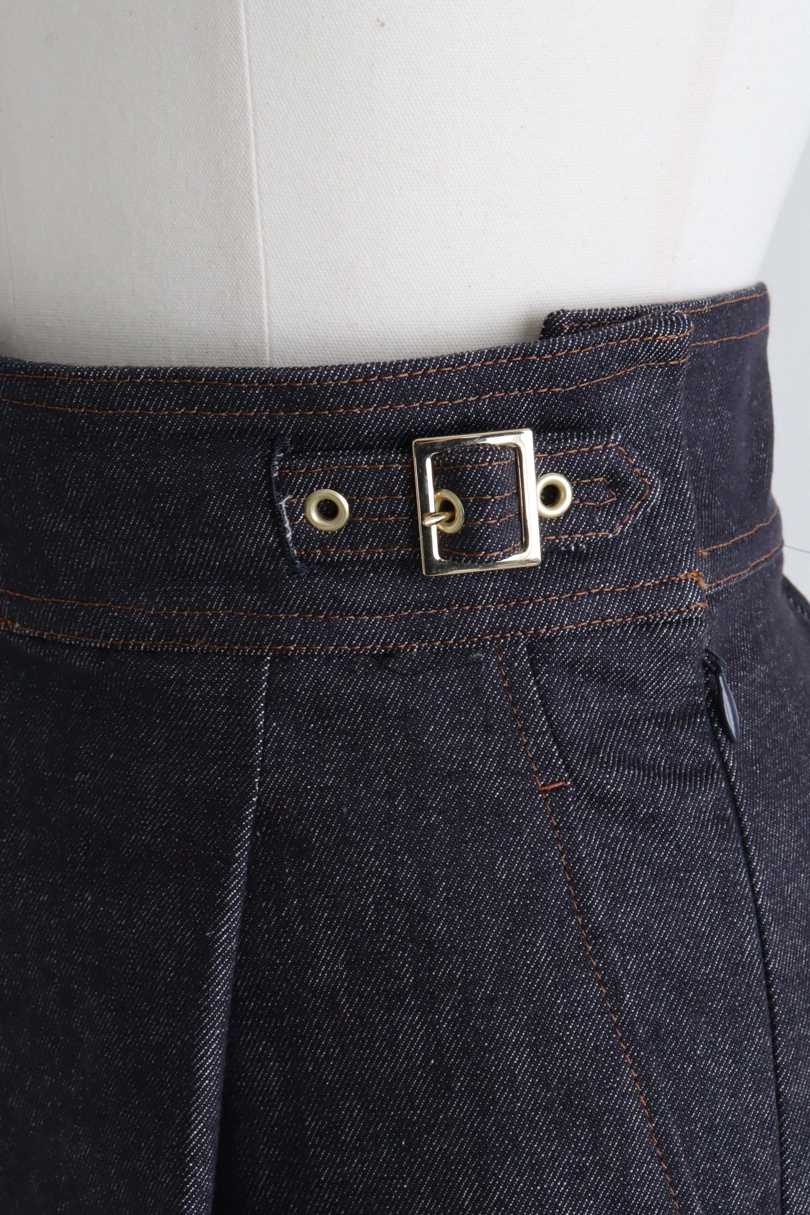 St.cecilia グルカデニムワイドパンツ Ⅱ – GIRLISH