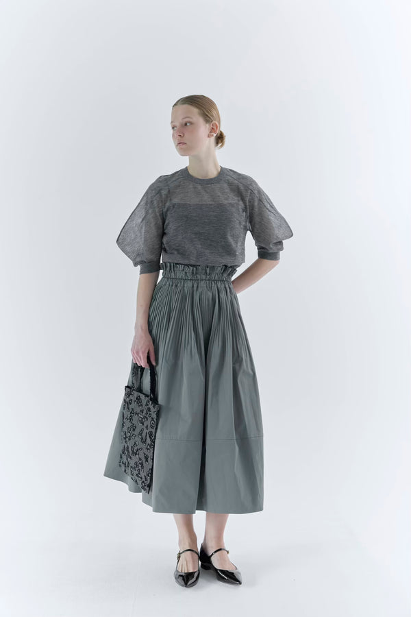 St.cecilia シアーリネンニット