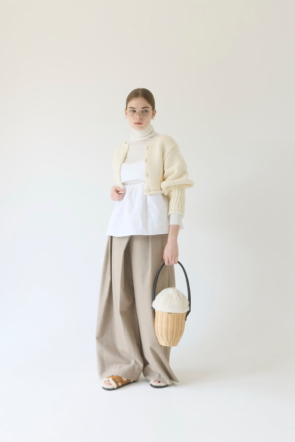 St.cecilia 2WAYコットンカーディガン