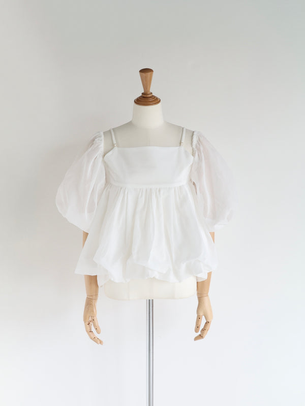 St.cecilia シャボンブラウス