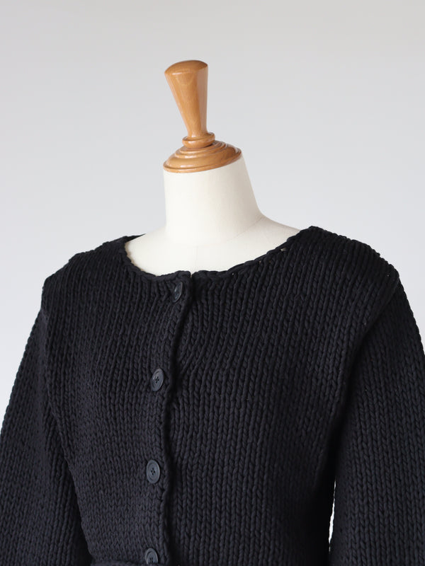 St.cecilia 2WAYコットンカーディガン
