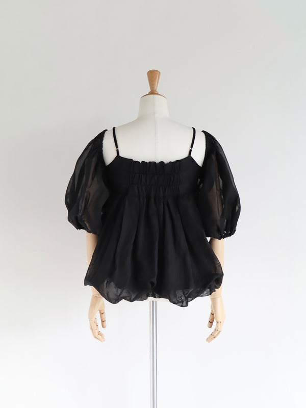 St.cecilia シャボンブラウス