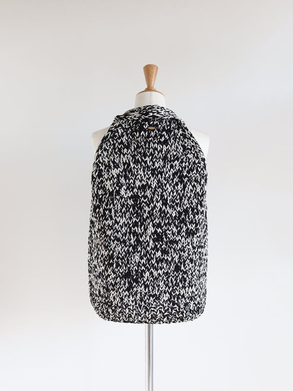 St.cecilia チャンキーニットジレ