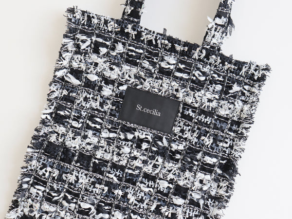 St.cecilia BLACK LINE シャルロットトート