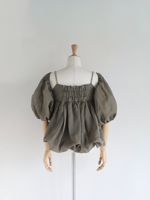 St.cecilia シャボンブラウス