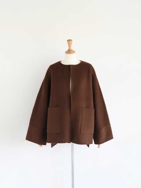 【予約】⚠️通常商品と同梱不可⚠️ St.cecilia リバーウールコート