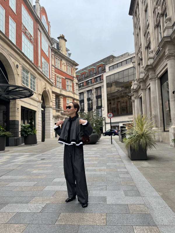 St.cecilia フレアジーンジャケット