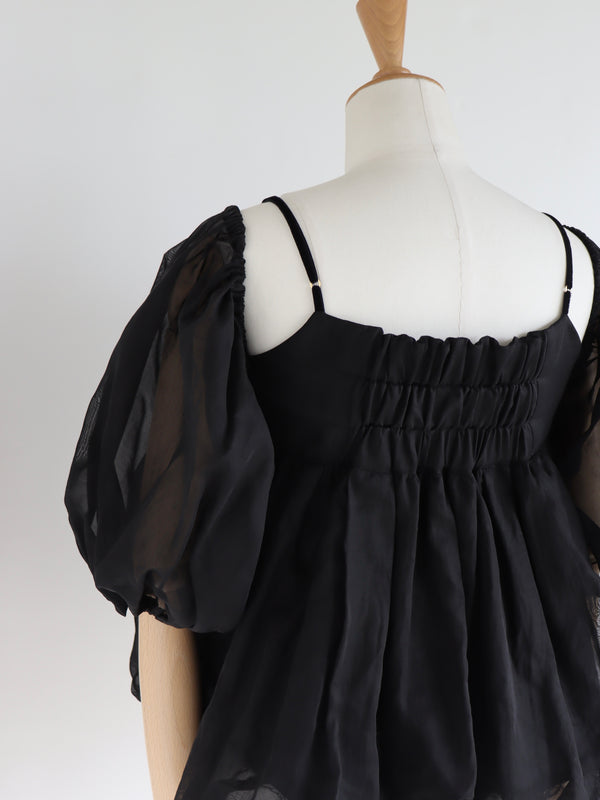 St.cecilia シャボンブラウス