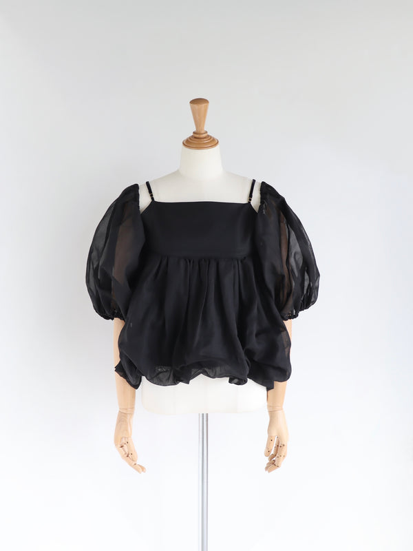 St.cecilia シャボンブラウス