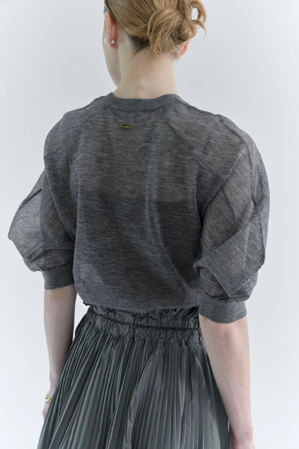 St.cecilia シアーリネンニット