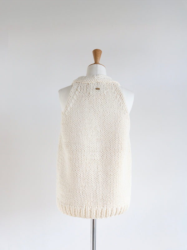 St.cecilia チャンキーニットジレ