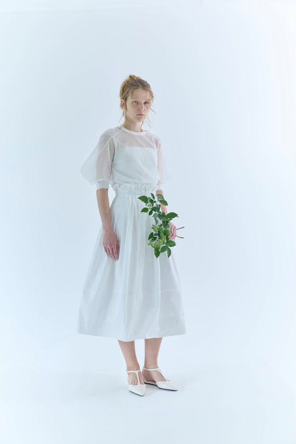 St.cecilia シアーリネンニット