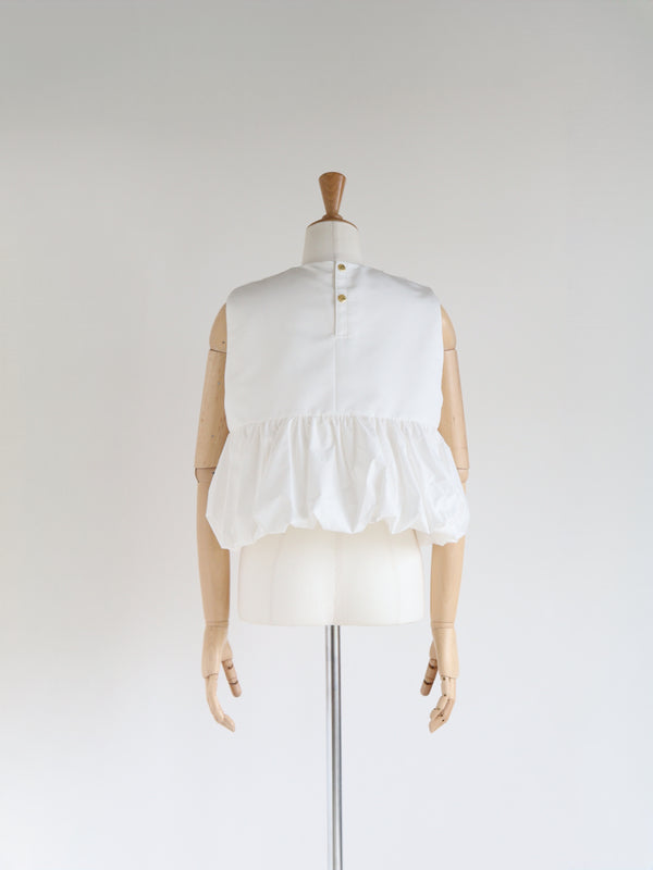 St.cecilia BLACK LINE フロレットトップス