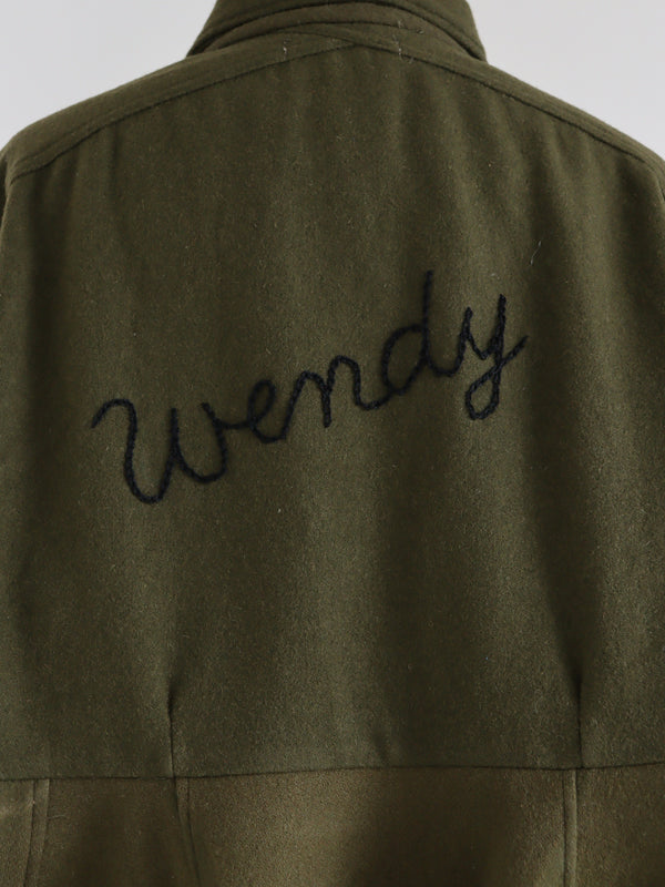 Reborn ヴィンテージウールペプラムジャケット《Wendy》
